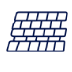 Asphalt Shingles Roof Coating Icon