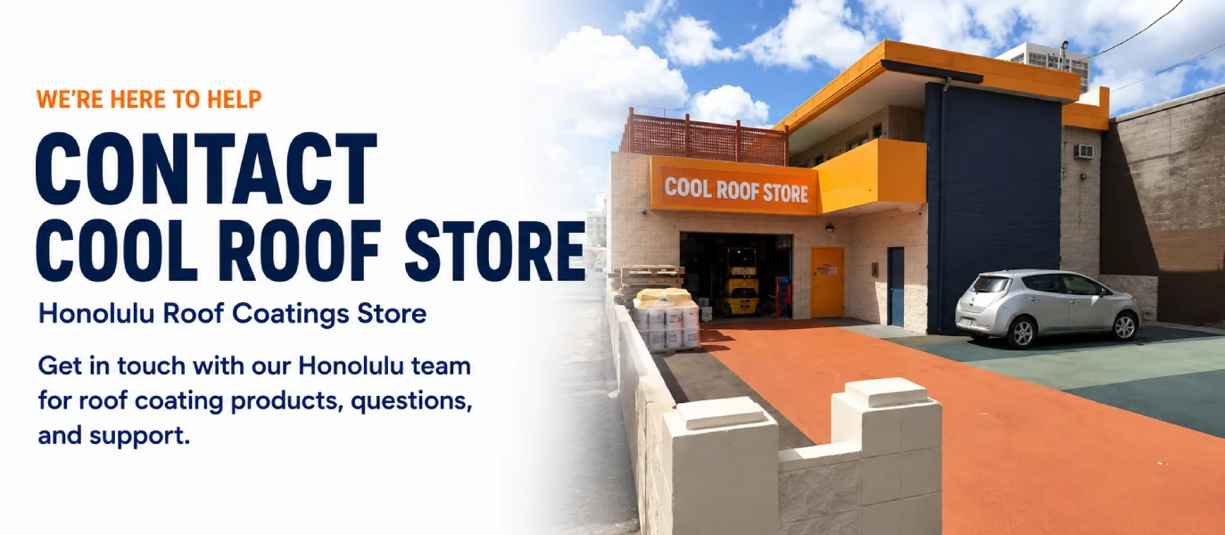 Contact Us - Cool Roof Store Hawaii