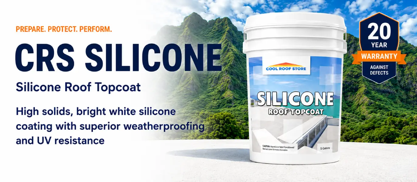 CRS Silicone Header - Cool Roof Store Hawaii
