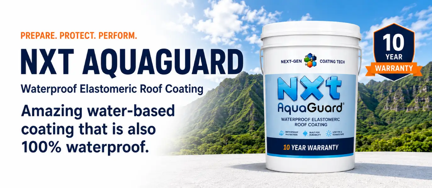 NXT AquaGuard Header - Cool Roof Store Hawaii