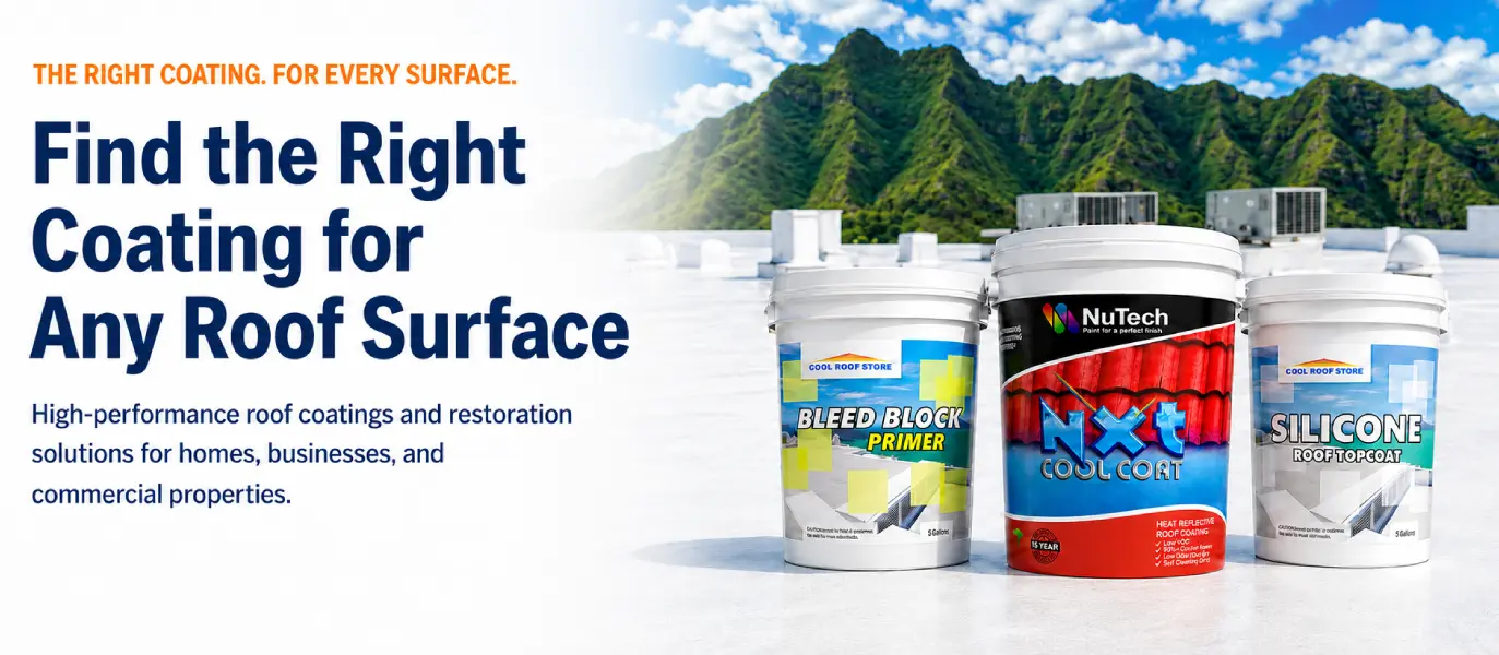 Coatings By Roof Type - Cool Roof Store Hawaii Coatings By Roof Type - Cool Roof Store Hawaii